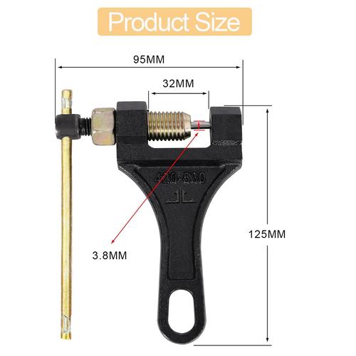 JLD Alat Pemotong Rantai Sepeda Motor Chain Breaker Pemotong Rantai Motor Untuk memotong rantai 420 428 530 Outdoor