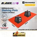 AYORACK AI15-SP10 W12 HEAVY DUTY RACK SHELF PLATE 500KG - SHELVING AMBALAN RAK GUDANG BESI 100CM LEBAR 120CM