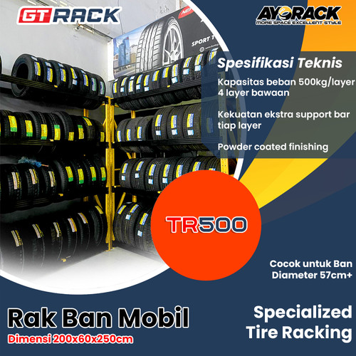 TRUCK TIRE RACKING TR500 - RAK BAN TRUK ENGKEL TRONTON ELF FUSO HINO - STARTER