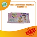 Tissue PASEO Baby Wet Tissue JOJOBA OIL 50s (TISU BASAH)