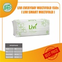 [KHUSUS GOJEK/GRAB] Tissue LIVI SMART TOWEL Multifold 1 DUS (24PACK)
