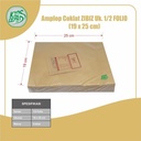 Amplop Coklat Ukuran 1/2 FOLIO (1Pack Isi 100pcs)