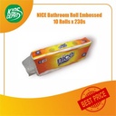 Tissue NICE TOILET Embossed 230s 1 Pack isi 10 Rolls
