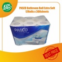 Tissue PASEO Bathroom Roll EXTRA SOFT 12Roll (300sheets - 3ply)
