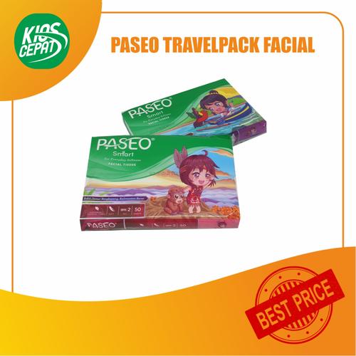 Tissue PASEO SMART TRAVELPACK Facial 50s
