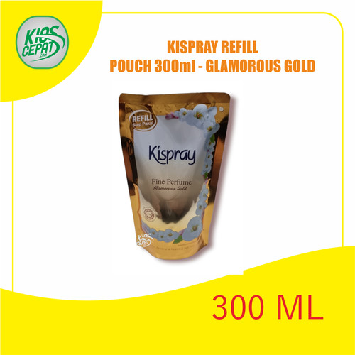 KISPRAY Refill POUCH 300 ML - GLAMOROUS GOLD