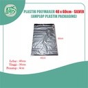 Plastik Polymailer 40 x 60cm - SILVER (Amplop Plastik Packaging)