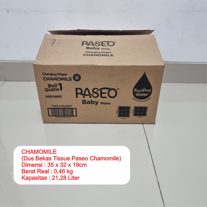 Kardus Bekas (Ukuran Cek Deskripsi)