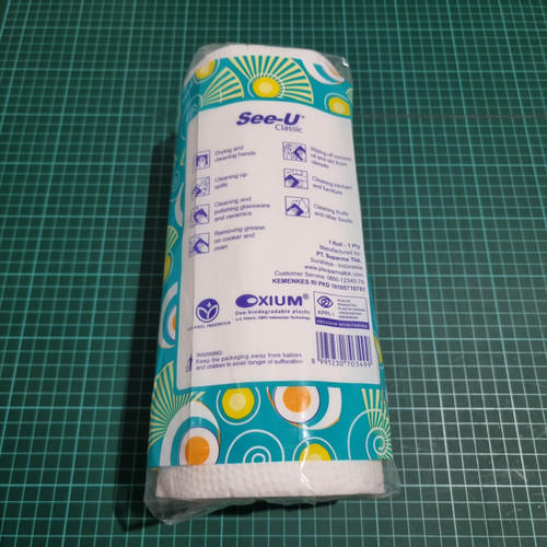 Tissue SEE-U Kitchen Towel Roll 130s