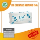 Tissue LIVI EVO TOWEL Multifold 150's