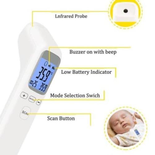 Infrared Thermometer Pengukur Suhu Digital untuk Bayi/Anak/Dewasa