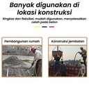 Mesin Penggetar Elektrik Beton Mesin Pemadat Cor Beton Electric Electric Concrete Kontruksi Tukang Getar Pengecoran - Kuning 800W