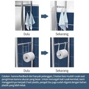 NEW Rak Mesin Cuci Besar/ Rak Toilet Organizer/Rak Toilet Duduk Kamar Mandi / Rak Kamar Serbaguna Rak Sabun - Model Premium