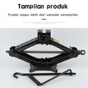 Dongkrak Mobil BLACK/1ton dongkrak mobil /dongkrak gunting / dongkrak pengangkat tipe tangan / - untuk perbaikan ban mobil - Gunting Jack