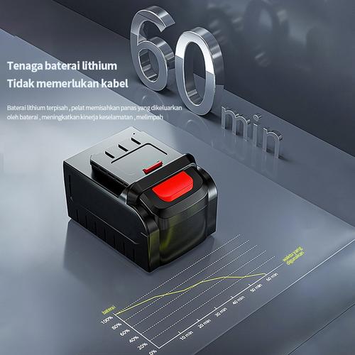 Termurahm—Cuci Mobil Tanpa KabelAlat /cuci & mobil Jet Cleaner Baterai - ️197V+1 battery-VD