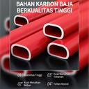 Household Ladder 3/4/ Step Household Steel Ladder/ Baja Karbon Tebal Anti Licin Pegangan Tangan Tangga Bisa Dilepas - tangga baja karbon 3