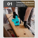 Mesin Serut Kayu Elektrik 600W Electric Wood Planer Machine Orion  Serut Kayu Kecil Multifungsi untuk Kegunaan Rumah Tangga