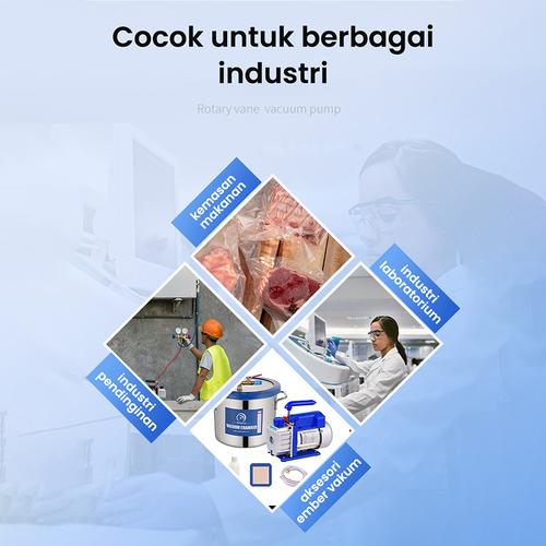 Pompa vakum rotary senyawa Cocok untuk berbagai industri kemasan makanan industri laboratorium industri pendinginan aksesori ember vakum