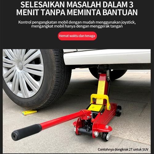 Dongkrak Buaya 2on Hydraulic Jack Hidrolik/Ongkrak Buaya Nobil Ton Universal