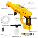 【KEELAT-KPW007】 Brushless  Alat Cuci Motor Mobil Mesin Cuci Mobil Ac Mobil Screen Sablon Berkualitas Pompa Car Selang - 4.0Ah 1Baterai Set