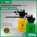 Feibao Penyemprot Minyak Oli Nozzle Besi & Elastis 180ml  / Oil Gun Hard/Soft Nozzle / F56-96/8 - Besi Keras, Hijau