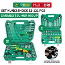 Feibao Kunci Shock Set 32-121 PCS/ rusak garansi baru kualitas terbaik /Toolset Kunci Shock Ring Pas - 121 PCS