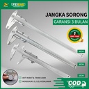 Feibao Jangka Sorong 15-30cm Vernier Caliper 150-300mm Stainless Steel F43-2928A/B/C - 15 CM / 150MM