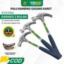 Feibao Palu Kambing 8/13/16 OZ / Claw Hammer / Martil Kambing Gagang Karet / F19-0016 - 8 OZ