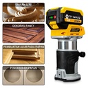 KEELAT KCBT01 Brushless Mesin Profil Router Laminate Trimmer Pembentuk Kayu Wood 20V Baterai litium