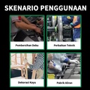 FEIBAO Selang Spiral Komoresor Ukuran 9m 12m 15m 20m 30m Good flexibility wear-resistant tahan lama - 9 meter