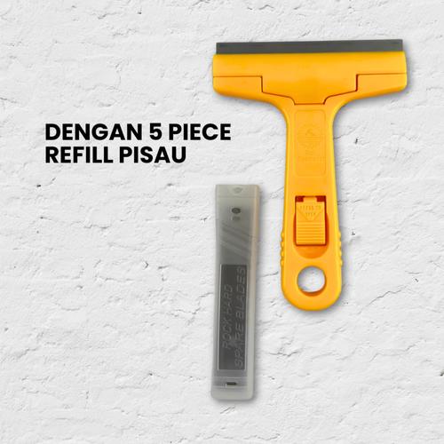 Alat Pengerok 14.5cm / Razor Scraper 145mm / #45 Besi Karbon / F41-1002