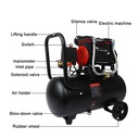 JLD Kompresor Angin Tanpa Oilless 1HP 30L - 30L