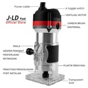 JLD Mesin Trimmer MT370 Mesin Profil Kayu Router 6mm  Mesin Profil Kayu Trimmer Router Mesin 350W Router Ukir Kayu Murah Berkualitas Original