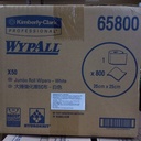 WYPALL X50 65800 Tisu Industri 800 Sheets Per Roll, 1 Roll / CASE
