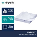 Oil Sorbent Kimberly 42411 Pad, Penyerap Tumpahan Oli & Minyak - PCS