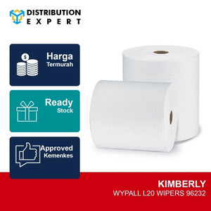 WYPALL L20 96232 Perforated Jumbo Roll Wipers Tissue Satuan Case