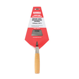 KennedyPro Carbon Tempered and Hardened Steel, Brick Trowel, 254mm x 140mm