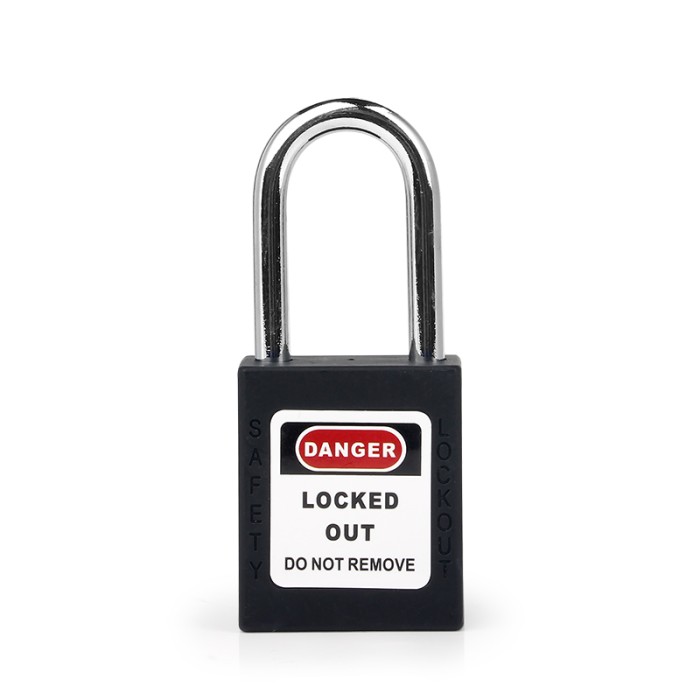 Gembok Industri Safety Lock Out Tag Out Padlock Padlock Steel Shackle - Hijau