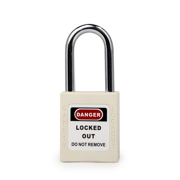 Gembok Industri Safety Lock Out Tag Out Padlock Padlock Steel Shackle - Hijau