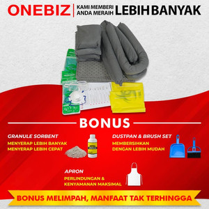 Isi Ulang Spill Kit Universal 75 Liter ONEBIZ – Penyerap Cairan 20 Gallon