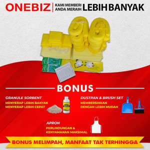 Spill Kit 240 Liter Refill – Penyerap Cairan Kimia & Limbah Berbahaya
