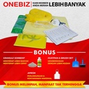 ONEBIZ Chemical Spill Kit 20 Liter - Penyerap Tumpahan Cairan Kimia 5 Galon (Refill)