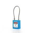 Steel Cable Padlock Safety Lock out Tag out, Gembok LOTOTO Gembok Mekanik LOTO - Hijau