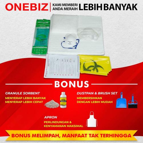 Oil Spill Kit 10 Liter - Kit Penanggulangan Tumpahan Minyak 3 Galon Refill