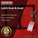 Tag Pengaman "Do Not Operate" untuk Lockout Tagout PVC Tahan Air & Minyak