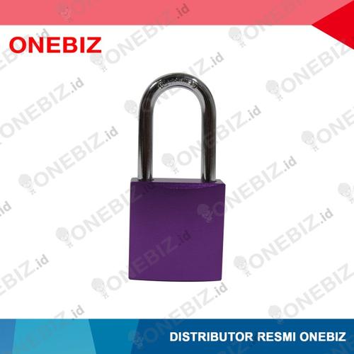 Aluminium SAFETY PADLOCK Anti Karat dan Korosi Original ONEBIZ Purple