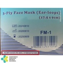 Masker GP CARE Masker 3 Ply Masker Earloop Masker 3 Lapis Biru