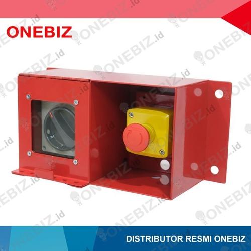 Box Loto Horizontal 2 System Coating Paint Complete tanpa Padlock