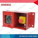 Box Loto Horizontal 2 System Coating Paint Complete tanpa Padlock