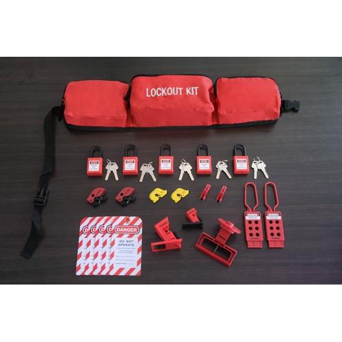 LOTO SET LOTOTO Set Lockout Set 5 Padlock 5 Gembok Include Isi TYPE 4